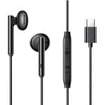 SiGN USB-C-serien Half In-Ear-hörlurar med kabel – Svart