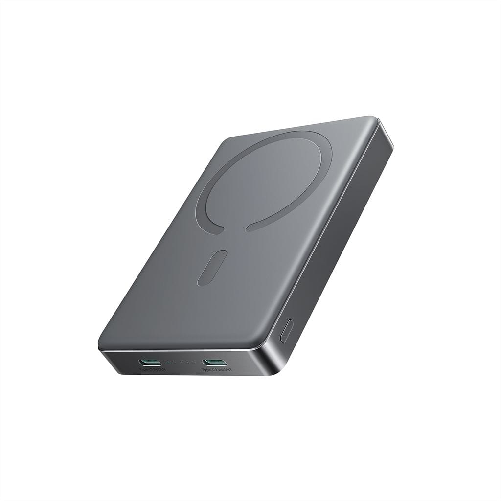 0_-_-_5_-_-_SN-PBM08PROGrey2028129_G7XedEkdBEO-4Y4eOdWKh SiGN Ultratunn Magnetisk Powerbank 10000mAh, 22.5W – Grå - Bild 1