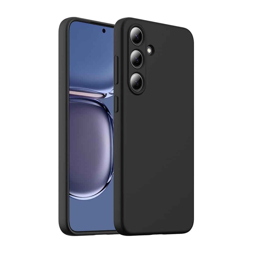 0_-_-_5_-_-_Samsung20S2520FE20Real20Liquid20Silicone20Case-Black-1_4TwJrAMD40P1KVulJRx4m SiGN Liquid Silicone skal till Samsung Galaxy S25 FE - Svart - Bild 1