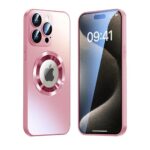 SiGN Magnetiskt Skal iPhone 16 Pro Max skal med linsskydd - Rosa - Bild 6