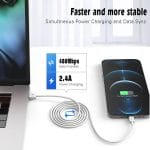SiGN USB till Lightning Kabel 2.1A, 2m - Vit - Bild 7