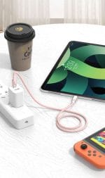 Sign USB-C till USB-C-kabel 60W, 1m - Rosa - Bild 2