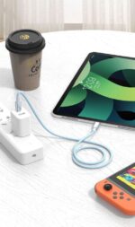 SiGN USB-C till USB-C-kabel 60W, 1m - Blå - Bild 2