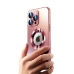 SiGN Magnetiskt Skal iPhone 16 Pro Max skal med linsskydd - Rosa - Bild 8