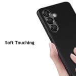 SiGN Liquid Silicone skal till Samsung Galaxy S25 - Svart - Bild 3