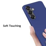 SiGN Liquid Silicone skal till Samsung Galaxy S25 Plus - Blå - Bild 3