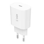 SiGN USB-C Snabbladdare 25W 3A - Vit - Bild 9