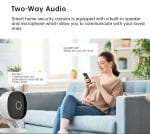 SiGN Vikbar Smart Home 3MP HD WiFi-kamera inomhus/utomhus - Bild 19