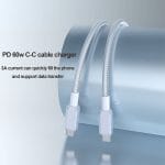 SiGN USB-C till Lightning-kabel 30W, 1m - Blå - Bild 4