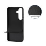 SiGN Liquid Silicone skal till Samsung Galaxy S25 - Svart - Bild 2
