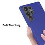 SiGN Liquid Silicone skal till Samsung Galaxy S25 Ultra - Blå - Bild 3