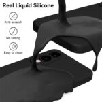 SiGN Liquid Silicone skal till Samsung Galaxy S25 Edge - Svart - Bild 3