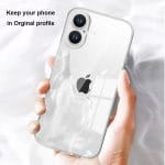 SiGN Ultra Slim skal till iPhone 16 Plus - Transparent - Bild 12