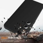 SiGN Liquid Silicone skal till Samsung Galaxy S25 FE - Svart - Bild 3