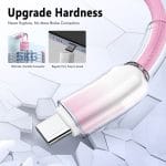 SiGN Dynamic Series USB-C till USB-C Kabel 60W, 1m – Rosa - Bild 2