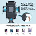 SiGN Mobilhållare för Smartphones 4,7"-6,7" - Svart - Bild 7