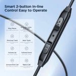 SiGN USB-C-serien Half In-Ear-hörlurar med kabel – Svart - Bild 7