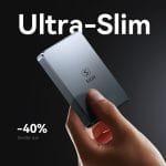 SiGN Ultratunn Magnetisk Powerbank 10000mAh, 22.5W – Grå - Bild 10