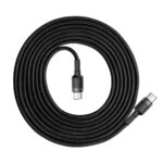 SiGN Cafule USB-C till USB-C Kabel, QC 3.0, PD, 3A, 60W, 2m - Bild 5