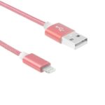 SiGN USB Kabel med Lightning Kontakt för iPhone & iPad, 2.1A, 2m - Rosa - Bild 4