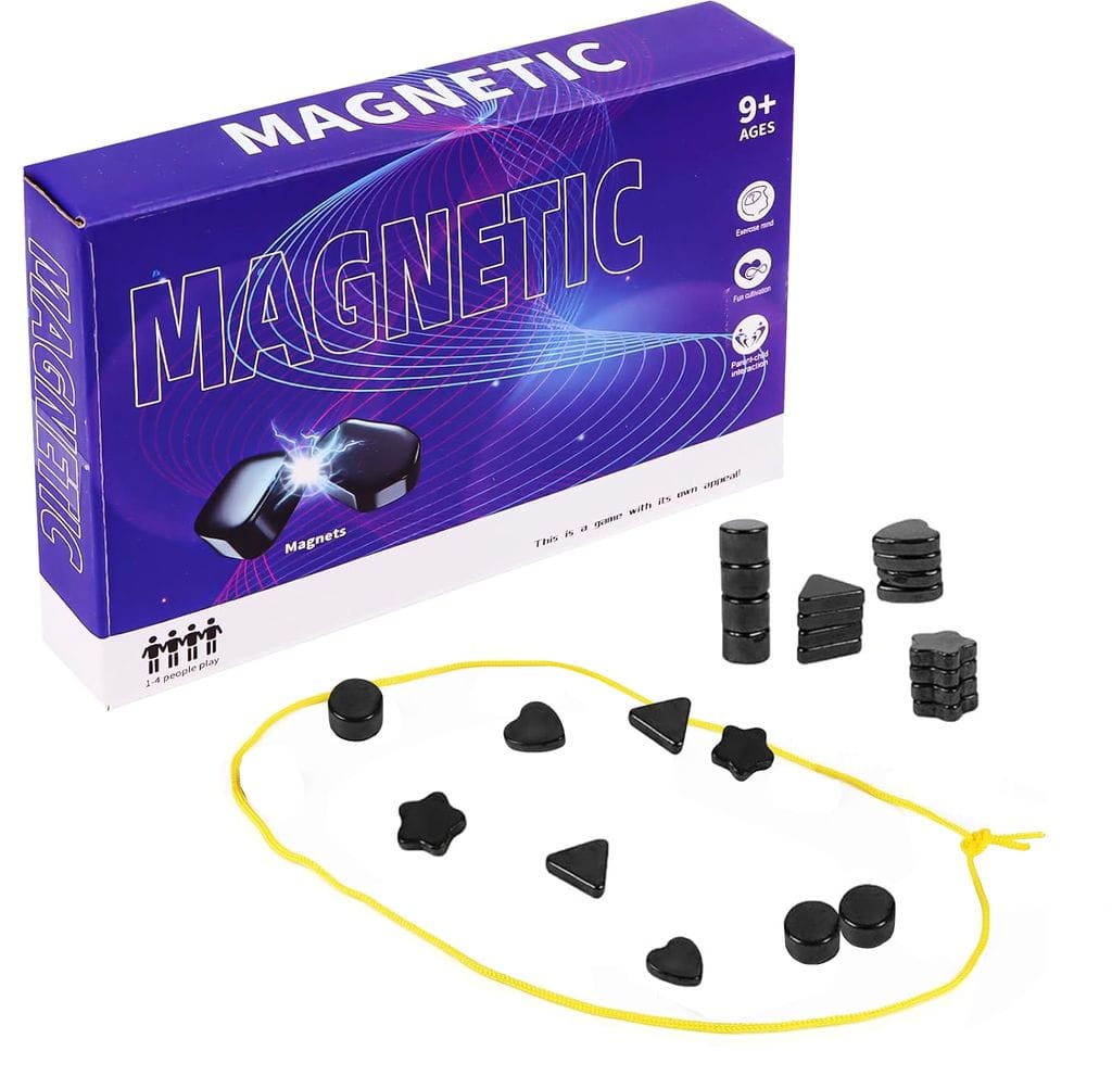 MAGSCHACK_mgToOUAGcKVhkybSZI0zC Magnetiskt Brädspel Pusselstrategispel - Bild 1