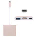 Adapter USB-C till HDMI - USB-A - USB-C - Guld - Bild 5
