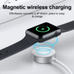 SiGN Magnetisk USB-C Laddare för Apple Watch, 2.5W, 1.2m - Vit - Bild 9