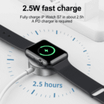 SiGN Magnetisk USB-C Laddare för Apple Watch, 2.5W, 1.2m - Vit - Bild 11