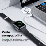 SiGN Magnetisk USB-C Laddare för Apple Watch, 2.5W, 1.2m - Vit - Bild 14