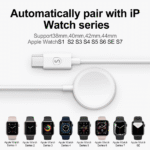 SiGN Magnetisk USB-C Laddare för Apple Watch, 2.5W, 1.2m - Vit - Bild 10