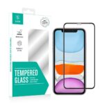 SiGN 3D Skärmskydd i Härdat Glas med Dust Mesh till iPhone XR & iPhone 11 - Bild 5