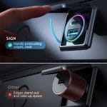 SiGN 60W Billaddare med Upprullad USB-C till USB-C-kabel – Svart - Bild 4