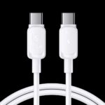 SiGN USB-C till USB-C Kabel 100W, 0,25m - Vit - Bild 8
