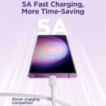 SiGN USB-C till USB-C Kabel 100W, 2m - Vit - Bild 13