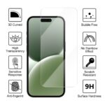 SiGN Skärmskydd i Härdat Glas för iPhone 16 Pro - Bild 9