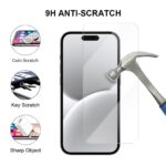 SiGN Skärmskydd i Härdat Glas för iPhone 16 - Bild 10