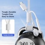 SiGN USB-C Series Half In-Ear Wired Hörlurar - Vit - Bild 15