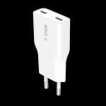 SiGN GaN Ultra Slim Snabbladdare 2x USB-C, PD & QC3.0, 3A, 20W – Vit - Bild 3