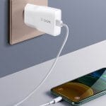 SiGN GaN Ultra Slim Snabbladdare USB-C PD & Q.C3.0 20W – Vit - Bild 5