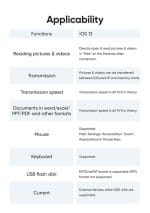 SiGN 4-i-1 Lightning till USB-A, SD/TF, Lightning - Vit - Bild 9