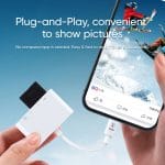 SiGN 4-i-1 Lightning till USB-A, SD/TF, Lightning - Vit - Bild 5