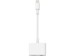 SiGN Lightning till 3.5mm Adapter för Ljud & Laddning, 12W, 10cm - Vit - Bild 8