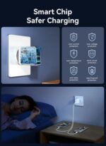 SiGN Snabbladdare USB & USB-C, PD & Q.C3.0, 3.5A, 20W - Vit - Bild 13