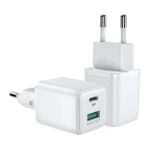 SiGN Mini Snabbladdare USB & USB-C, PD & Q.C3.0, 33W - Vit - Bild 8