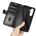 SiGN Plånboksfodral till Samsung Galaxy A35 - Svart - Bild 3