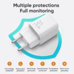 SiGN Mini Snabbladdare USB & USB-C, PD & Q.C3.0, 3A, 30W - Vit - Bild 14