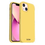 SiGN Liquid Silicone skal till iPhone 14 Plus - Gul - Bild 5