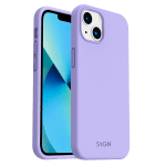 SiGN Liquid Silicone skal till iPhone 14 Plus - Lila - Bild 5