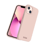 SiGN Liquid Silicone skal till iPhone 14 Plus - Rosa - Bild 6