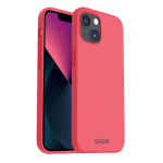 SiGN Liquid Silicone skal till iPhone 14 Plus - Röd - Bild 5
